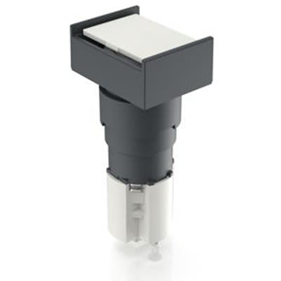 RAFI LUMOTAST 75 Series Illuminated Illuminated Push Button Switch, Latching, Through Hole, 16.2mm Cutout, 2 NC + 2 NO, [1.15.108.177/0000]; 523-737