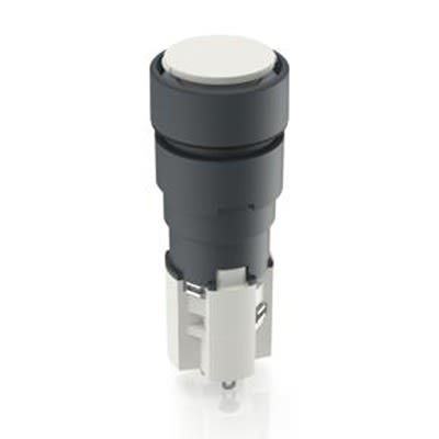 RAFI LUMOTAST 75 Series Illuminated Illuminated Push Button Switch, Momentary, Through Hole, 16.2mm Cutout, 2 NC + 2 [1.15.108.477/0000]; 523-745