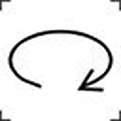 RAFI Labels for Use with Pushbutton And Lighting Indicator, Clockwise Rotation [5.70.090.013/1001]; 523-808