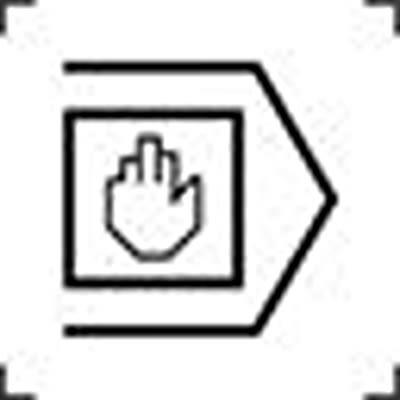 RAFI Labels for Use with Pushbutton And Lighting Indicator, Manual Operation [5.70.090.016/1001]; 523-816