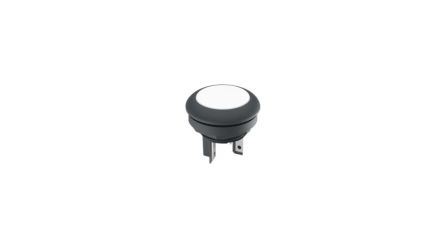 RAFI LUMOTAST 16 Series Illuminated Illuminated Push Button Switch, Momentary, Through Hole, 16.2mm Cutout, 1 NO, White [1.15.210.101/2201]; 523-895