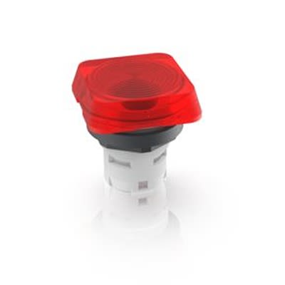 RAFI Red Push Button LED for Use with Push Buttons [1.65.124.001/1306]; 524-114