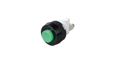 RAFI 1.10 Series Illuminated Push Button Switch, Momentary, Through Hole, 15.2mm Cutout, 1 NO, 250V, IP40, IP65 [1.10.001.011/0507]; 524-614