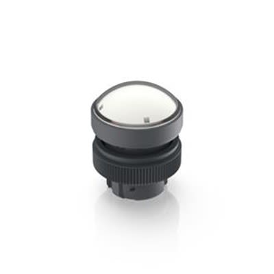 RAFI RAFIX 22 QR Series White Indicator, 22.3mm Mounting Hole Size, Threaded Ring Termination, IP65 [1.74.505.511/1000]; 524-690