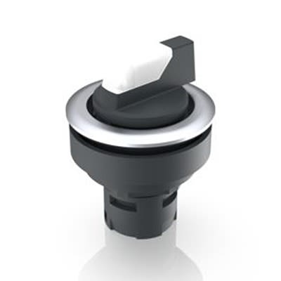 RAFI Selector Switch - 22.3mm Cutout Diameter, Illuminated 1 Positions [1.30.093.620/0200]; 524-998