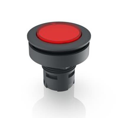 RAFI Push Button Bezel for Use with Illuminated Pushbutton [1.30.090.011/1300]; 525-078