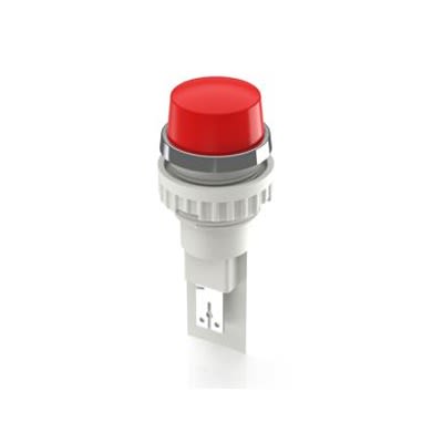 RAFI Red Push Button Lamp for Use with Push Button [1.63.018.001/1301]; 525-295