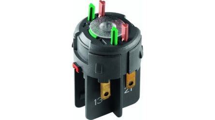RAFI RAFIX 16 Series Contact Block for Use with Plug In Distributor, 250V ac, 1NO, SPST [1.20.126.103/9000]; 525-309
