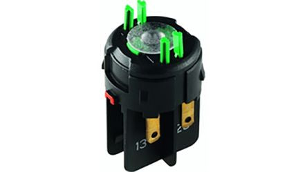 RAFI RAFIX 16 Series Contact Block for Use with Plug In Distributor, 250V ac, 1NO [1.20.126.302/9000]; 525-320
