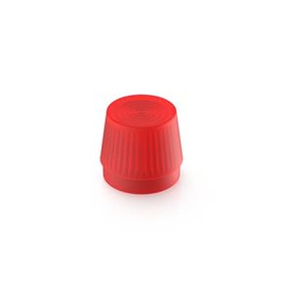 RAFI Red Circular Push Button Lens for Use with Push Buttons [5.49.205.013/1300]; 525-359