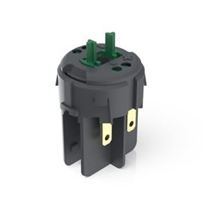 RAFI RAFIX FS Series Contact Block for Use with Plug In Distributor, 35V ac, DPST [1.20.126.505/0000]; 525-488