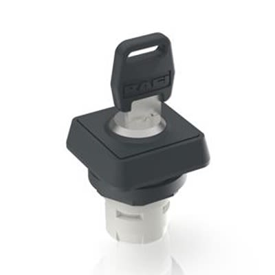 RAFI IP65 Key Switch 3-Way Flat-Key [1.30.076.001/0000]; 525-690