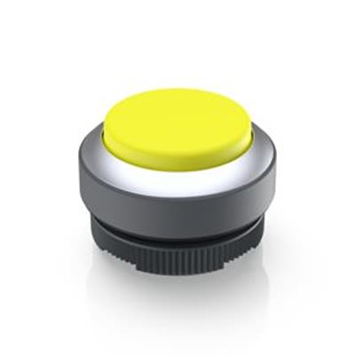 RAFI Push Button Bezel for Use with Illuminated Pushbutton [1.30.270.231/2400]; 525-813