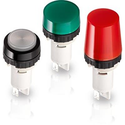 RAFI Green Round Push Button Lens for Use with Signal Lamps [5.49.233.005/1502]; 525-924