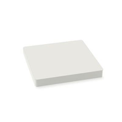 RAFI White Square Push Button Switch for Use with Dome [5.49.077.011/0200]; 525-979