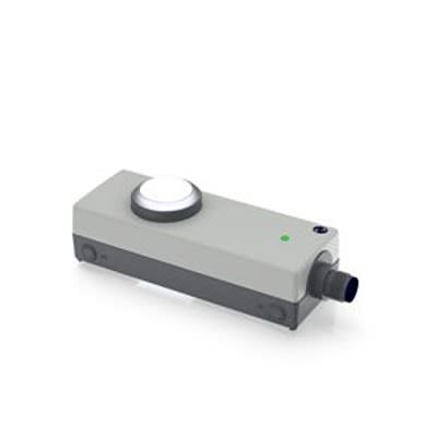 RAFI Momentary Contact Control Station Switch - 1NO, 1 Cutouts, Transparent, IP65 [1.24.100.001/0000]; 526-015