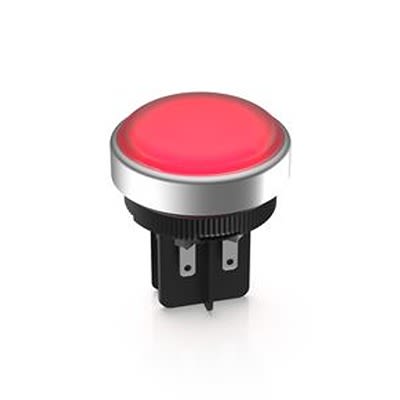 RAFI RAFIX 22 FSR Series Green, Red Indicator, 8 → 30V dc, 22.3mm Mounting Hole Size, Push-In Termination, IP65, [1.74.509.111/2200]; 526-073