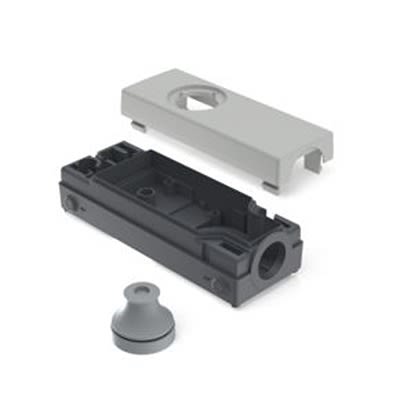 RAFI Light Grey E-BOX MODULAR Enclosure - 22.3mm Diameter [1.20.810.309/0000]; 526-097