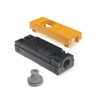 RAFI Yellow E-BOX MODULAR Enclosure - 22.3mm Diameter [1.20.810.311/0000]; 526-099