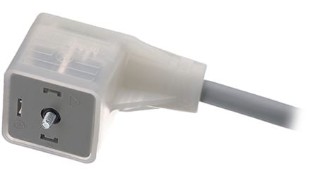 Hirschmann GAN22LU-S24-6090200 2 + 2PE DIN 43650 A, Female DIN 43650 Solenoid Connector, 24 V Voltage [GAN22LU-S24-6090200]; 527-436