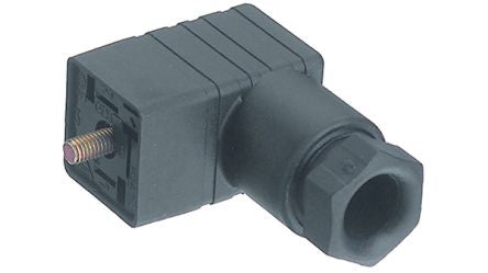 Hirschmann GDSN 207 2 + PE DIN 43650, Socket DIN 43650 Solenoid Connector, 250 V Voltage [GDSN 207 BLACK]; 527-449