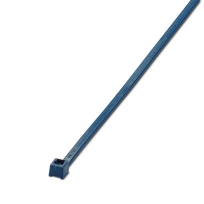 Phoenix Contact Cable Ties, Standard, 200mm x 3.5 mm, Blue Polyamide, Pk-100 [3240796]; 535-293