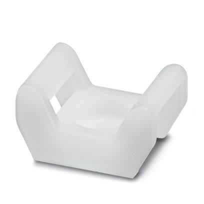 Phoenix Contact White Cable Tie Mount 22.5 mm x 14.6mm, 9mm Max. Cable Tie Width [3240704]; 535-327