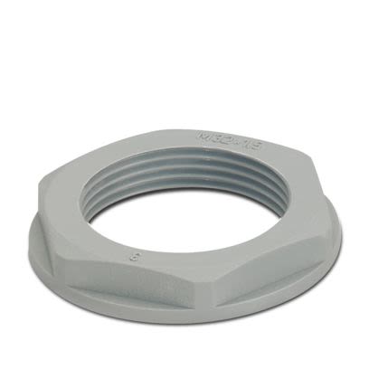 Phoenix Contact Polyamide Cable Gland Locknut, PG11mm Thread [1411223]; 535-370
