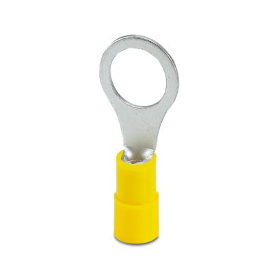 Phoenix Contact Uninsulated Ring Terminal, M10mm Stud Size, Yellow [3240031]; 535-404