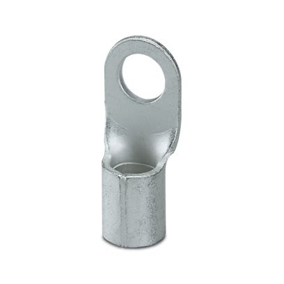 Phoenix Contact Uninsulated Ring Terminal, M6mm Stud Size, Silver [3240095]; 535-419