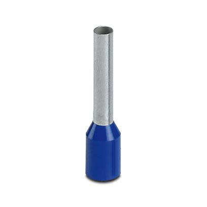 Phoenix Contact Insulated Ferrule, 12mm Pin Length, 2.3mm Pin Diameter, Blue [3200962]; 535-425