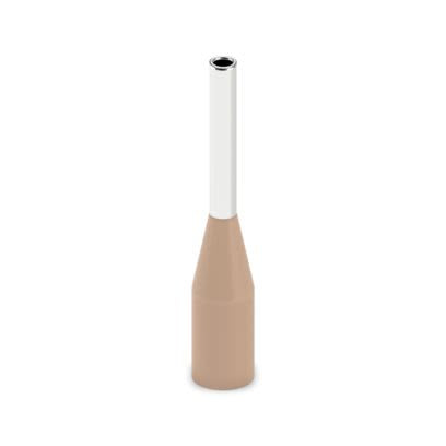 Phoenix Contact Insulated Ferrule, 8mm Pin Length, 0.8mm Pin Diameter, Brown [2100149]; 535-466