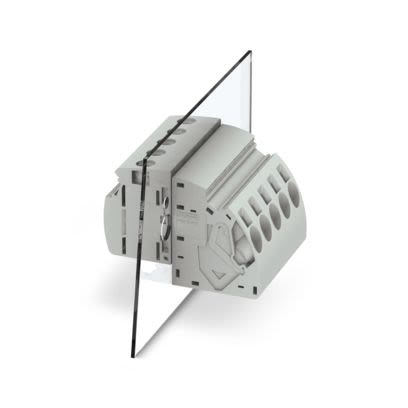Phoenix Contact Terminal Block Connector, 2-Contact, 12.1mm Pitch, Panel Mount, 1-Row [1844390]; 535-487
