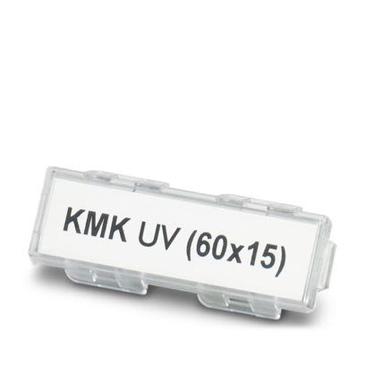 Phoenix Contact Cable Tie Cable Marker Carrier, Clear, 9 → 50mm Cable, for Cable, 1014108 [1014108]; 535-495