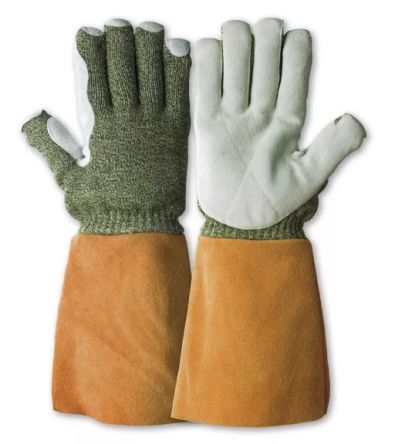 Honeywell Safety KarboTECT LL Red, Yellow Para-aramid Heat Resistant Work Gloves, Size 9 [094609191X]; 535-598