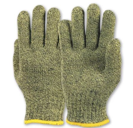 Honeywell Safety KarboTECT Black/Yellow Para-aramid Heat Resistant Work Gloves, Size 7 [095007191X]; 535-601