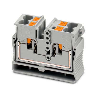 Phoenix Contact 1429280 Grey, 0.14 → 4mm², Push In Termination [1429280]; 535-690