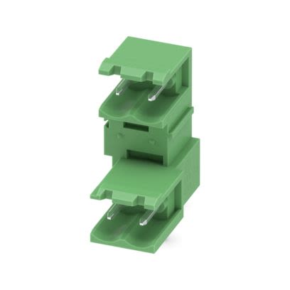 Phoenix Contact Straight Solder PCB Header, 4 Contact(s), 5.08 mm Pitch, 2 Row(s), Shrouded [1762062]; 535-697