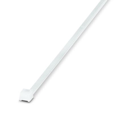 Phoenix Contact Cable Ties, Standard, 290mm x 3.6 mm, Clear Polyamide, Pk-100 [3240752]; 535-702
