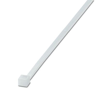Phoenix Contact Cable Ties, Standard, 290mm x 4.8 mm, Clear Polyamide, Pk-100 [3240764]; 535-704