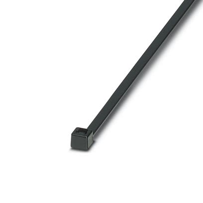 Phoenix Contact Cable Ties, Standard, 200mm x 4.8 mm, Black Polyamide, Pk-100 [3240787]; 535-709