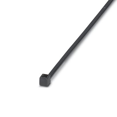 Phoenix Contact Cable Ties, Standard, 98mm x 2.5 mm, Black Polyamide, Pk-100 [3240831]; 535-710