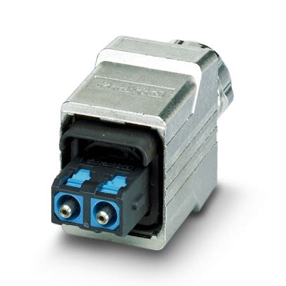 Phoenix Contact, VS, SCRJ Duplex Fibre Optic Connector 980/1000μm Fibre Size, 1.5dB Insertion Loss [1608032]; 535-853