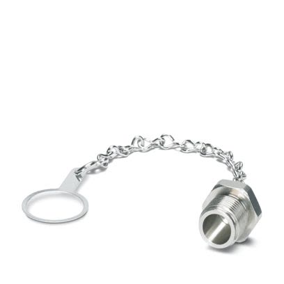 Phoenix Contact Silver Sealing Cap IP65, IP67, IP69K for use with Connector [1320659]; 535-877