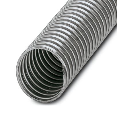 Phoenix Contact 10m Silver Cable Cover in Stainless Steel, 40mm Inside dia. [3240701]; 535-888
