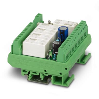 Phoenix Contact UMK Series Relay Module, DIN Rail Mount, 24V Coil, SPDT, 6A Load [2973643]; 535-904