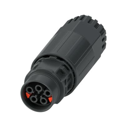 Phoenix Contact PRC Series, Female, Screw Solar Connector, Cable CSA, 2.5mm², Rated At 20A, 600 V PRC 20/5 [1308661]; 535-911