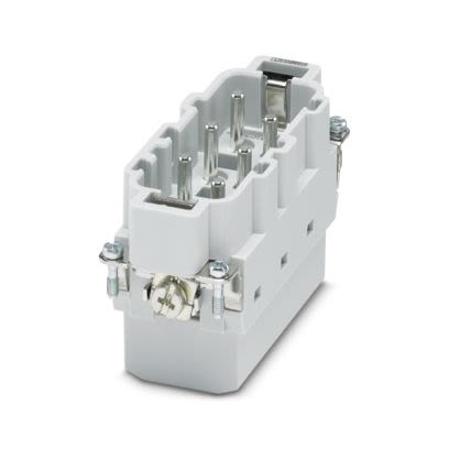 Phoenix Contact Heavy Duty Power Connector Insert, 35A, HC-HS Series, 6 Contacts [1031082]; 535-942