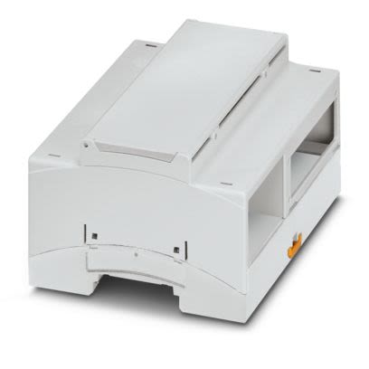 Phoenix Contact Electronics Housing Enclosure Type RPI Series , 107.6 x 89.7 x 62.2mm, Polycarbonate DIN Rail Enclosure [2202874]; 535-986