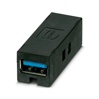 Phoenix Contact Straight, Female/Female Type A USB 3.0 IP20 USB Connector [1055554]; 536-005